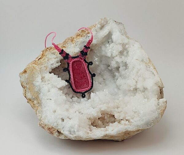 Collier Rhodonite